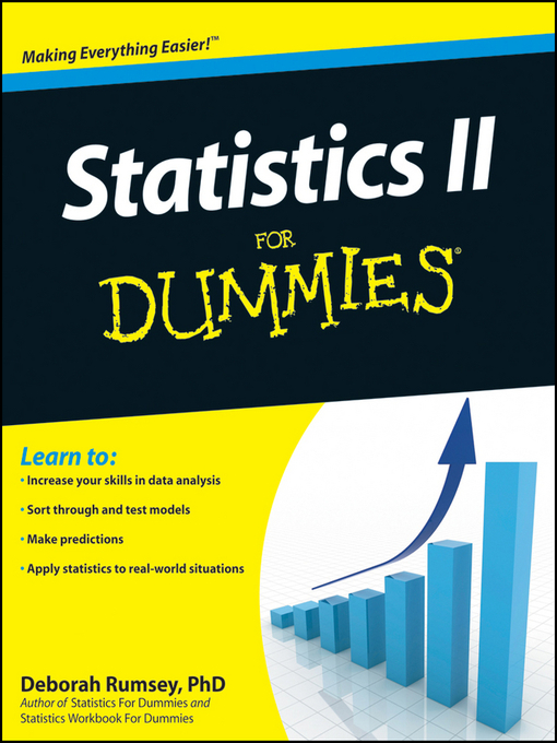 Title details for Statistics II for Dummies by Deborah J. Rumsey - Available